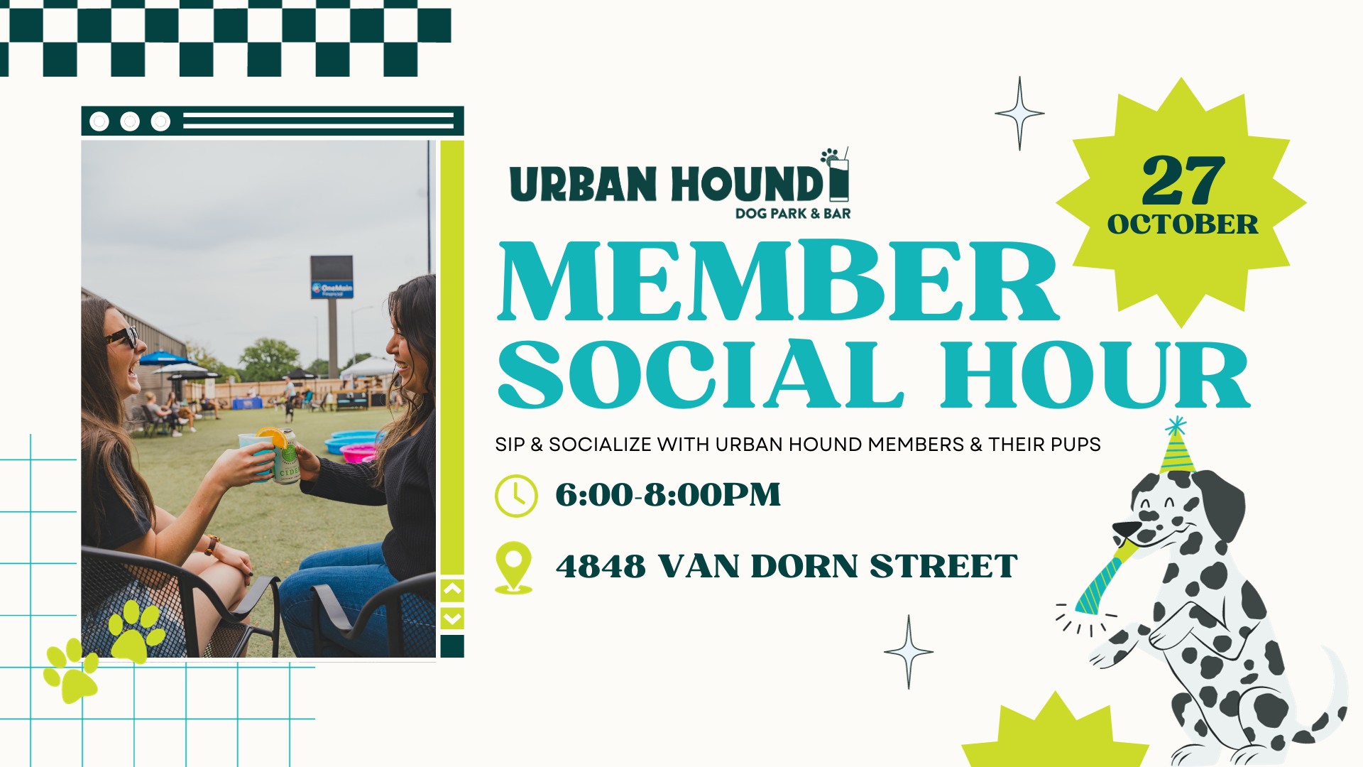 Urban Hound Member Social Hour